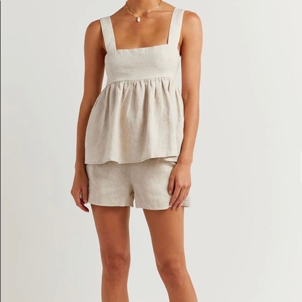 DISSH Natural Brisa Babydoll Top, 4